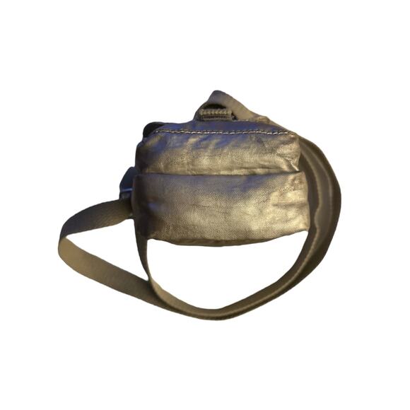 Kipling Mini Crossbody Wallet Golden Beige Purse Adj Strap Zip Pockets - Picture 6 of 11